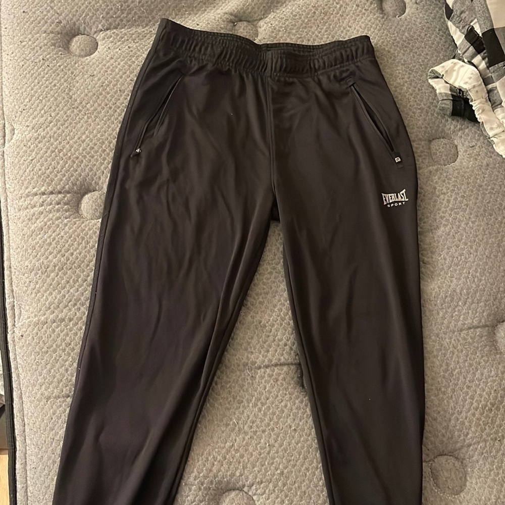 Black joggers